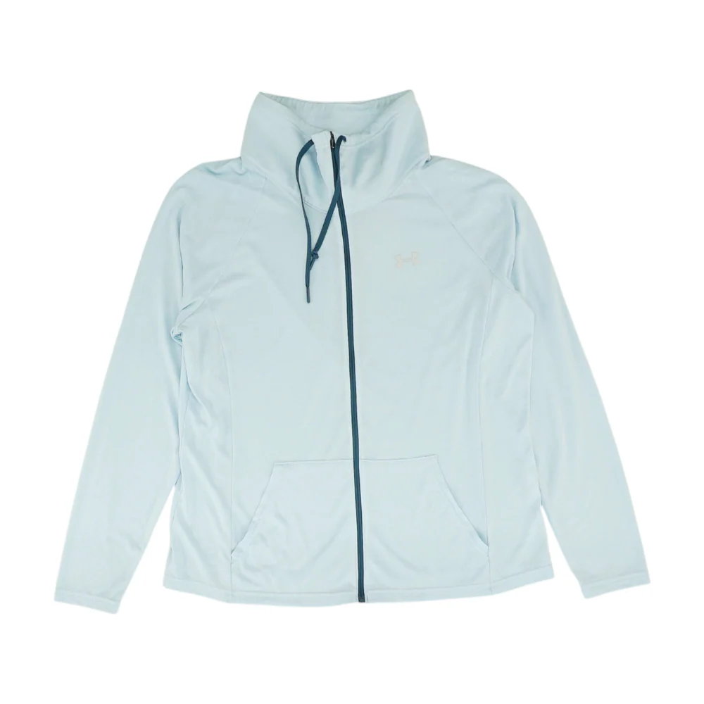 Blue Solid Active Jacket