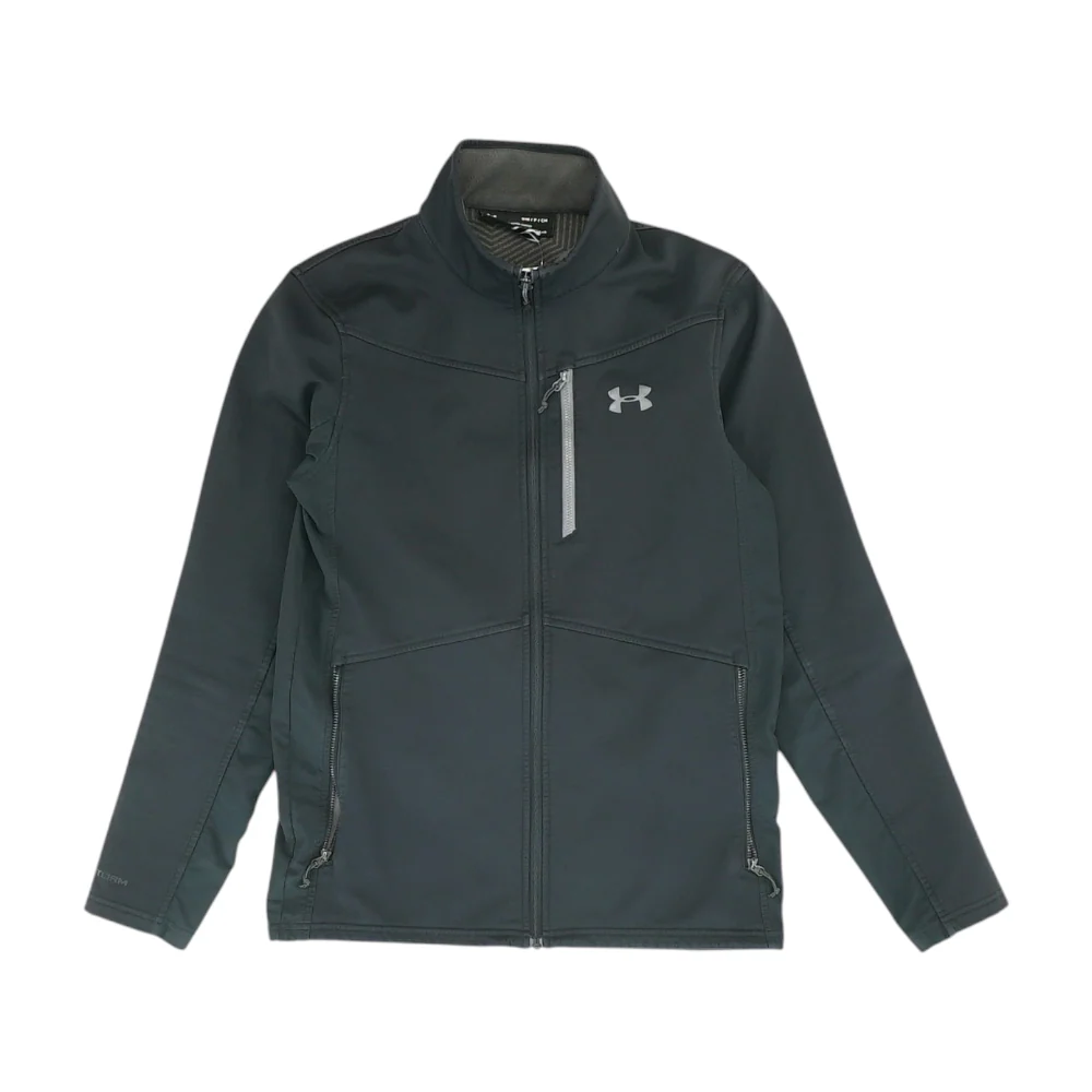 Black Solid Active Jacket