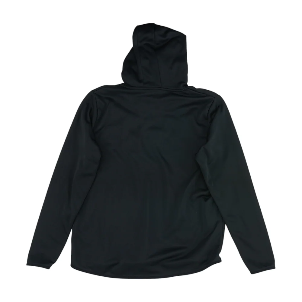 Black Solid Hoodie Pullover - Image 2