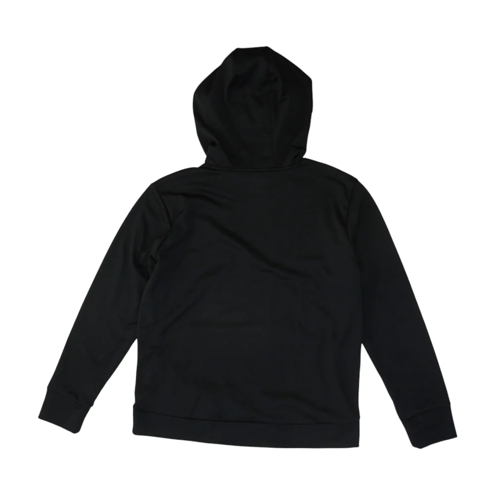 Black Solid Hoodie Pullover - Image 2