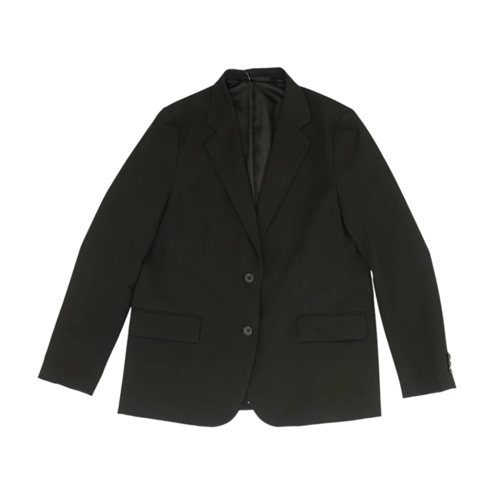 Black Solid Blazer