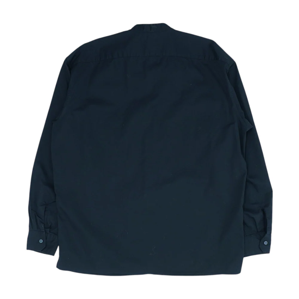 Black Solid Long Sleeve Button Down - Image 2