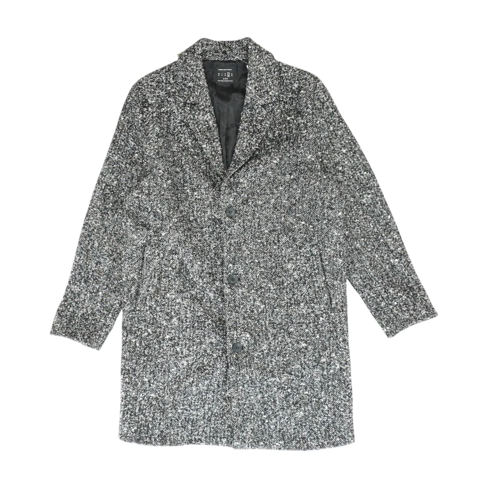 Black Abstract Coat