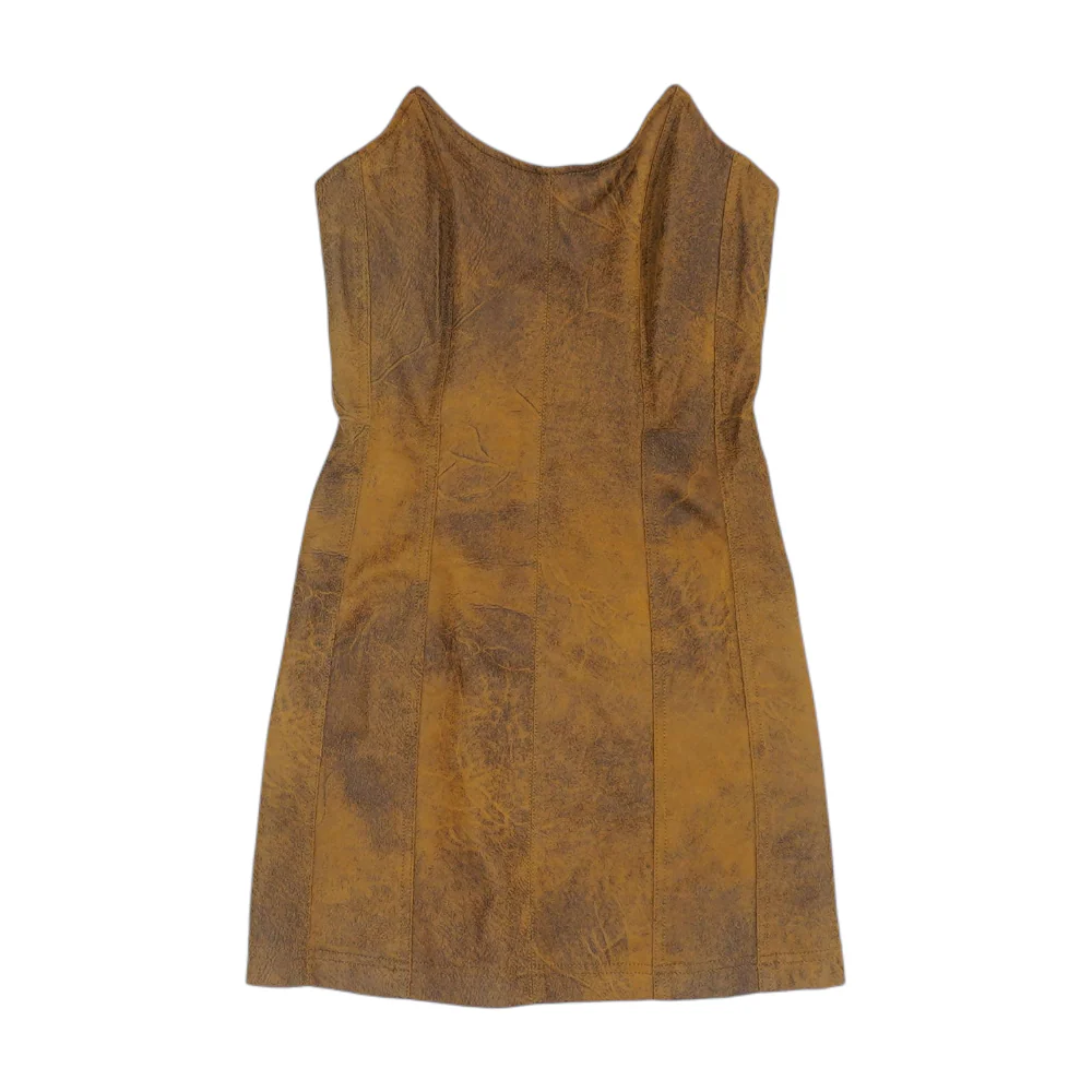 Brown Mini Dress