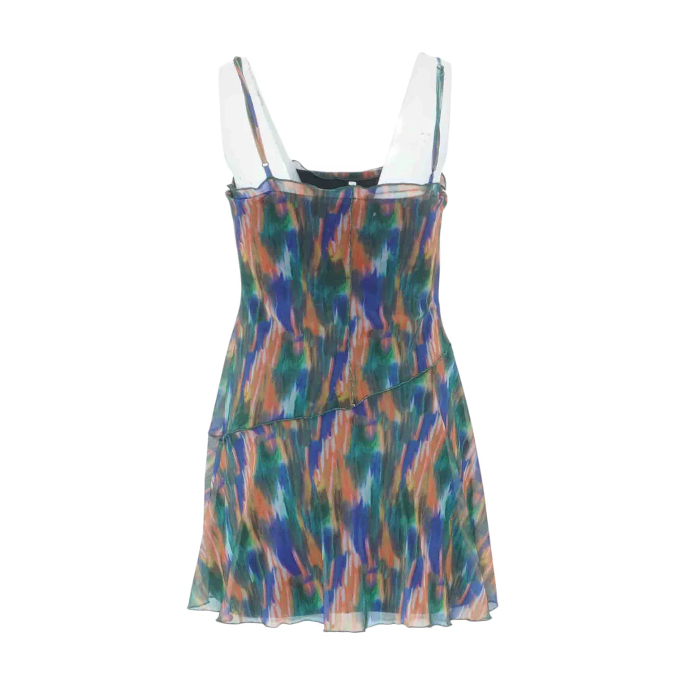 Multi Abstract Mini Dress - Image 2