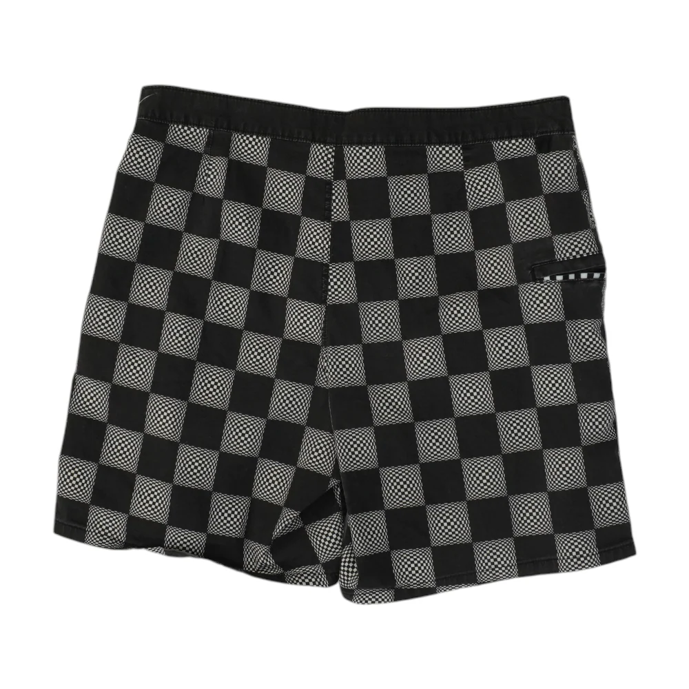 Gray Check Chino Shorts - Image 2