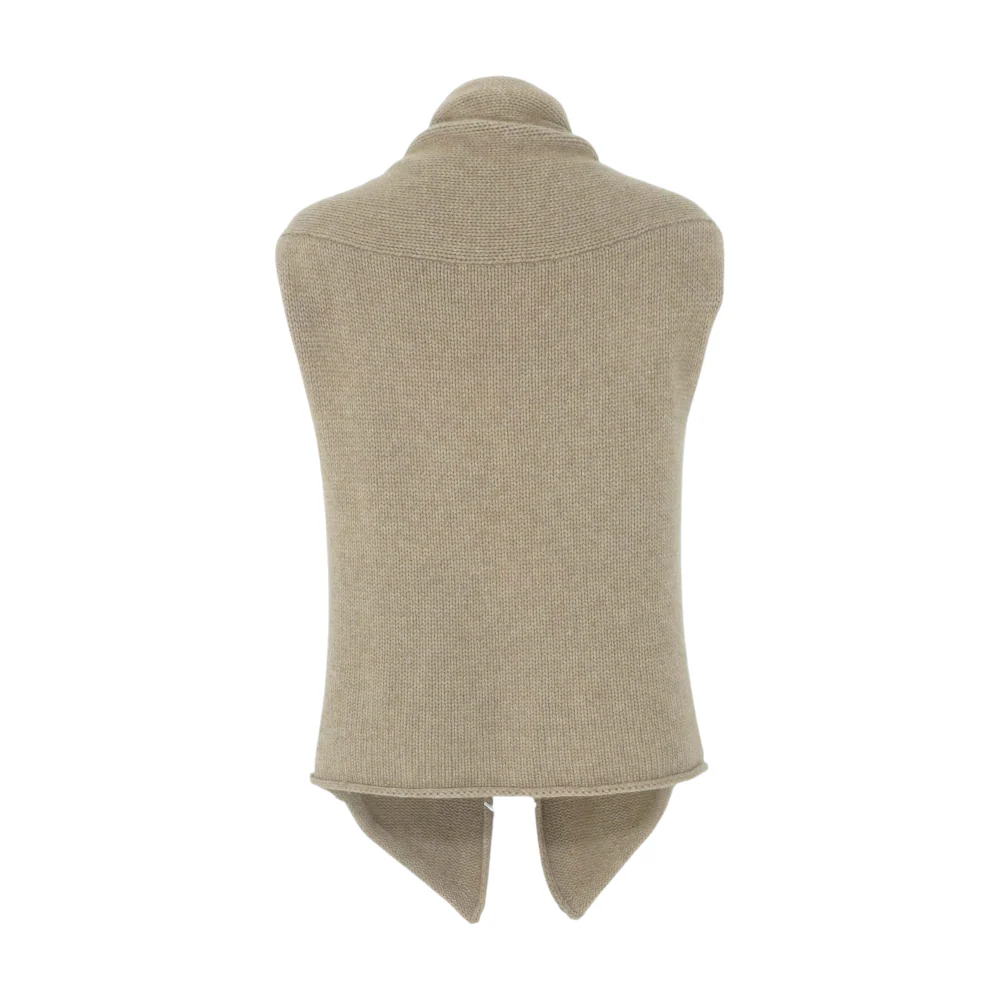 Tan Vest Sweater - Image 2