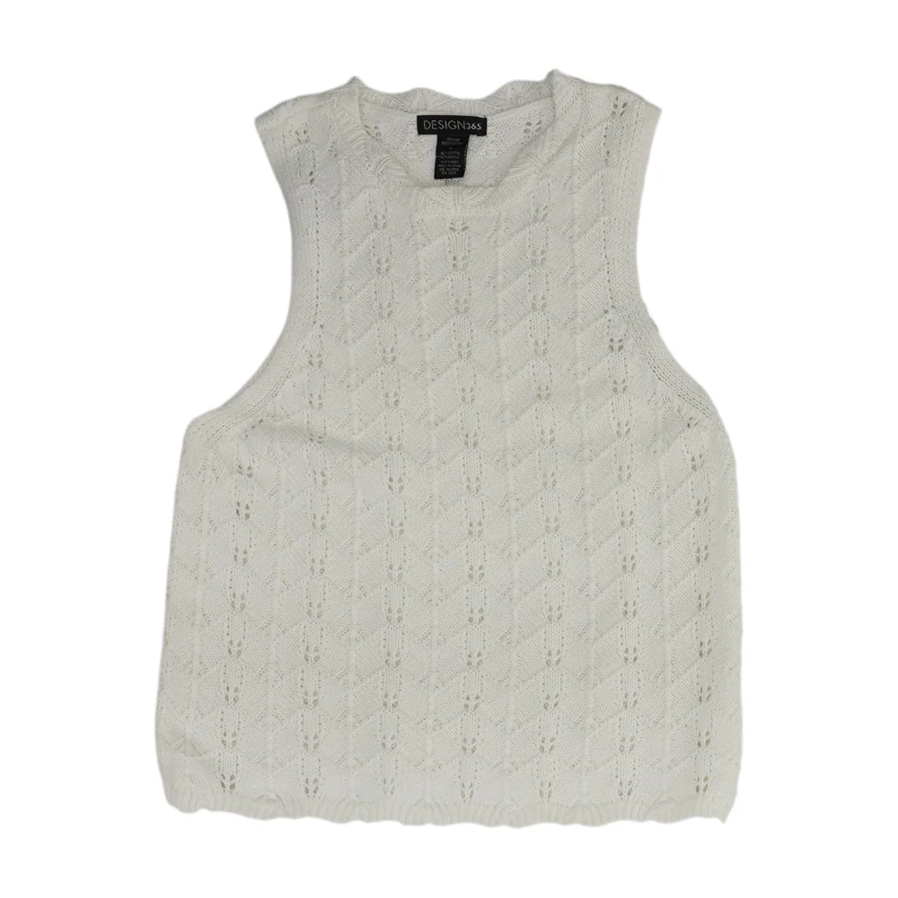 White Vest Sweater