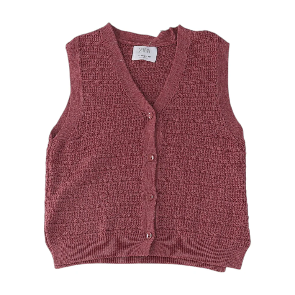 Pink Vest Sweater