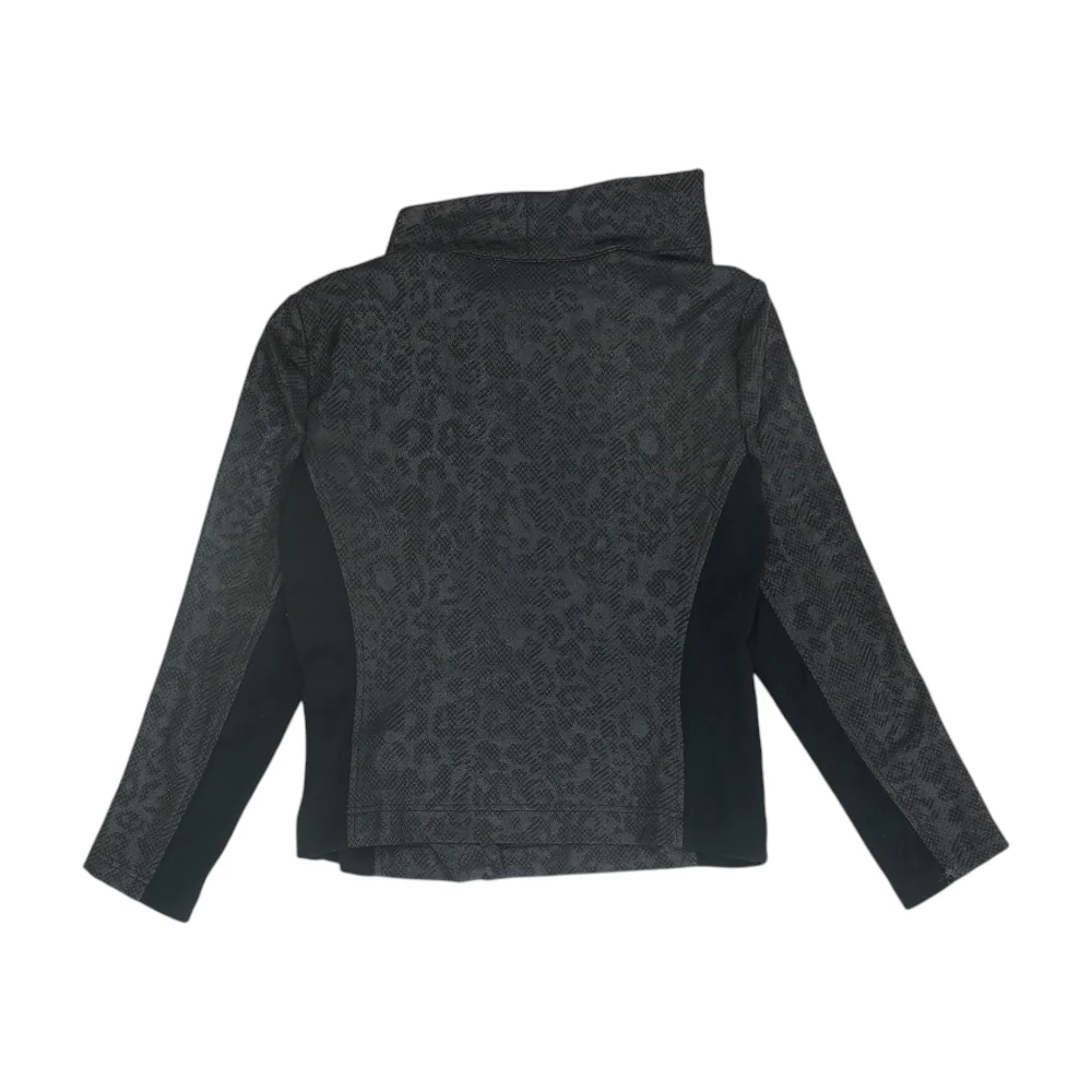 Black Abstract Jacket - Image 2