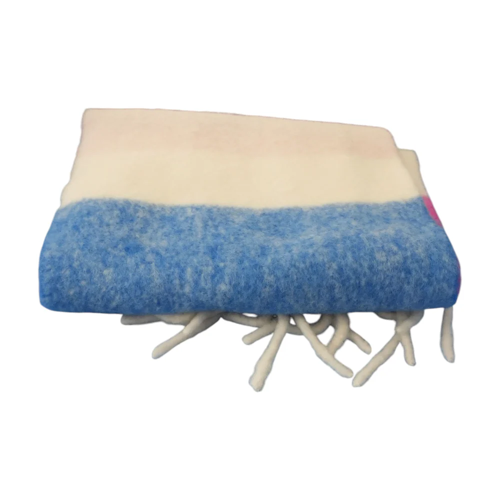 Multi Striped Wool Scarf - Image 2