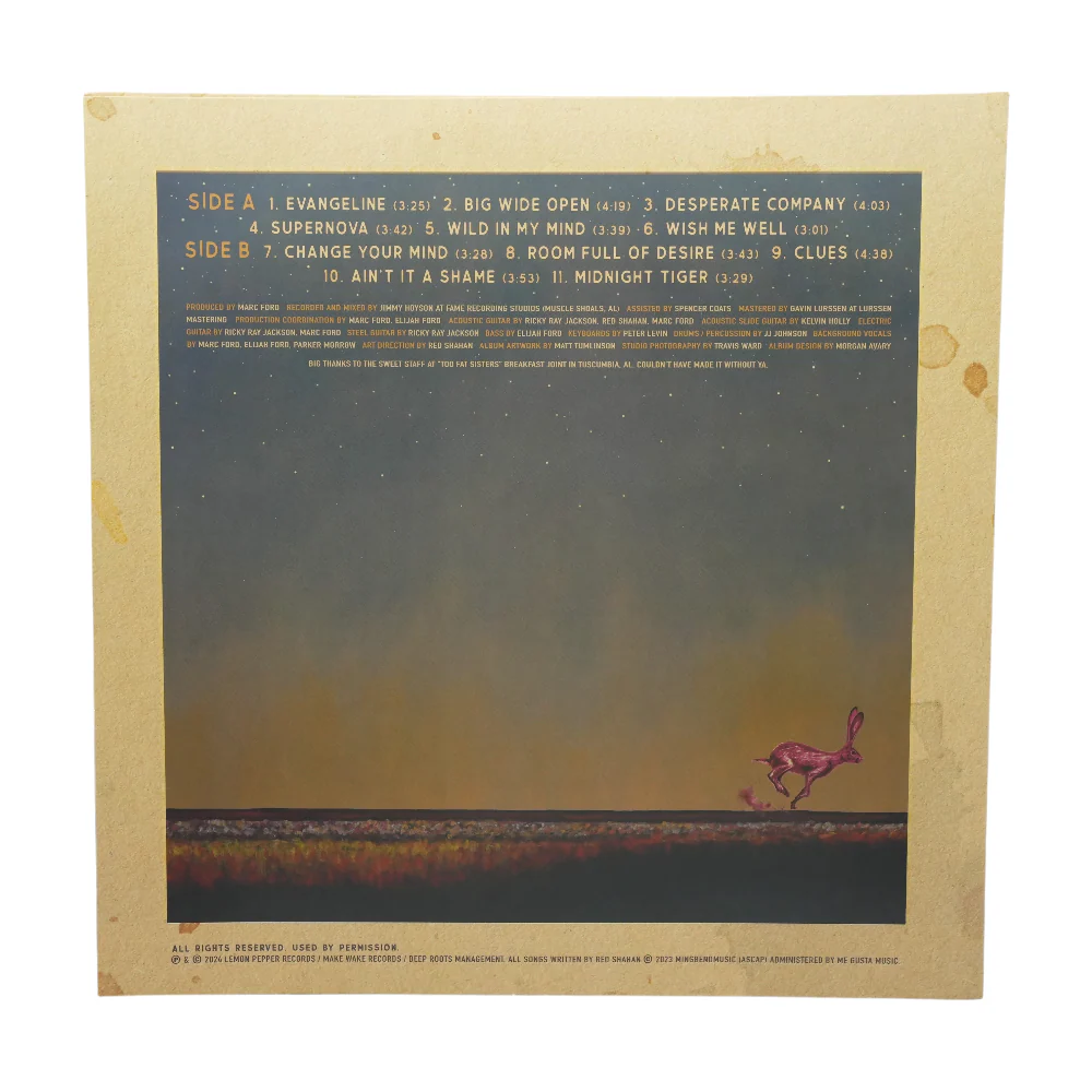 Red Shahan- Loose Funky Texas Junky Vinyl Record - Image 2