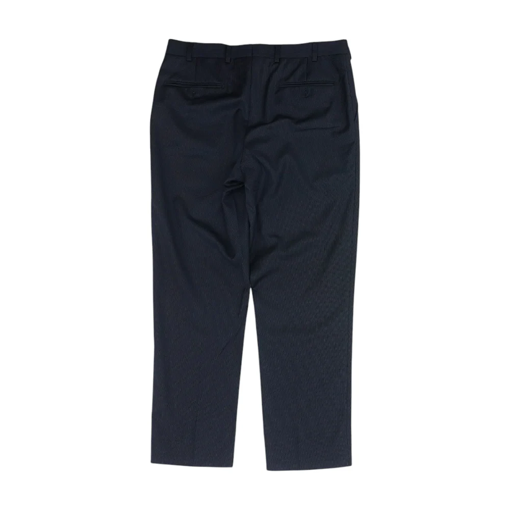 Navy Striped Regular Pants - Image 2