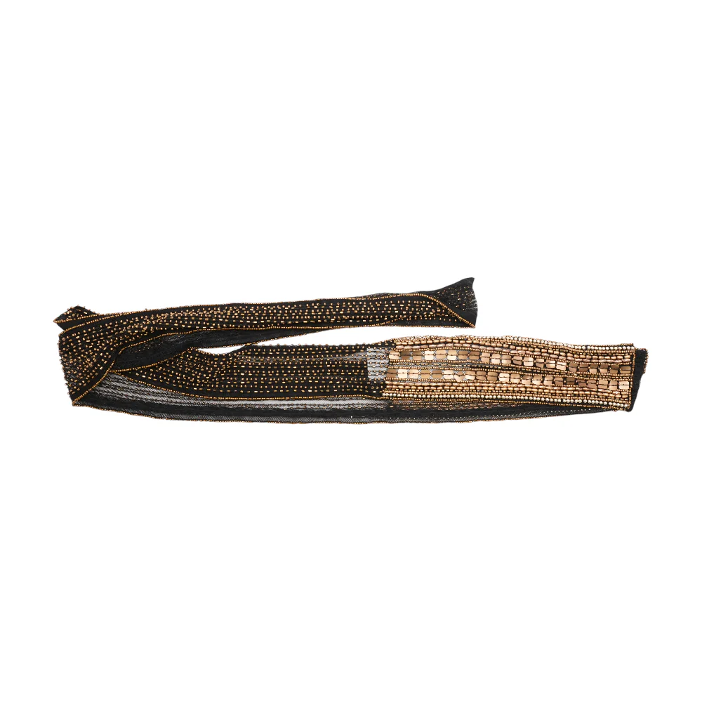 Gold Fabric Belt