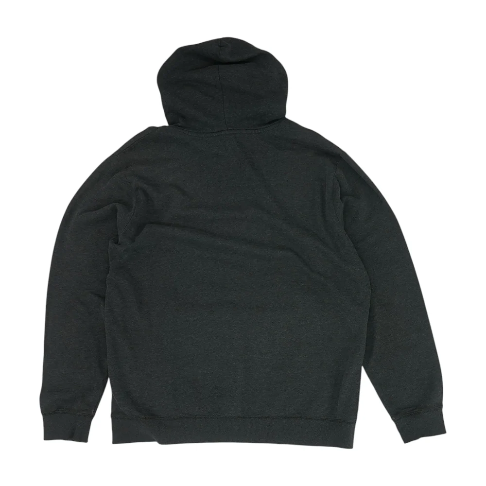 Charcoal Solid Hoodie Pullover - Image 2