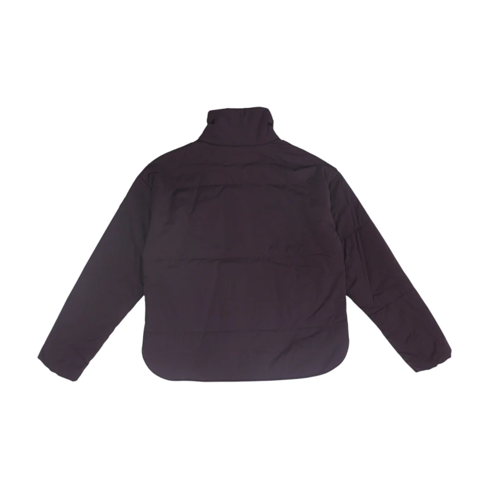 Burgundy Solid Jacket - Image 2