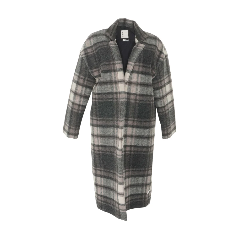 Gray Plaid Coat