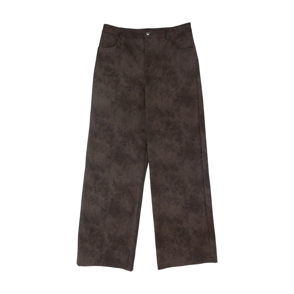 Brown Wide Leg Pants