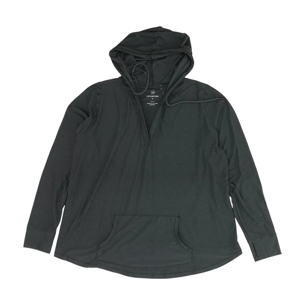 Charcoal Plus Solid Hoodie Pullover