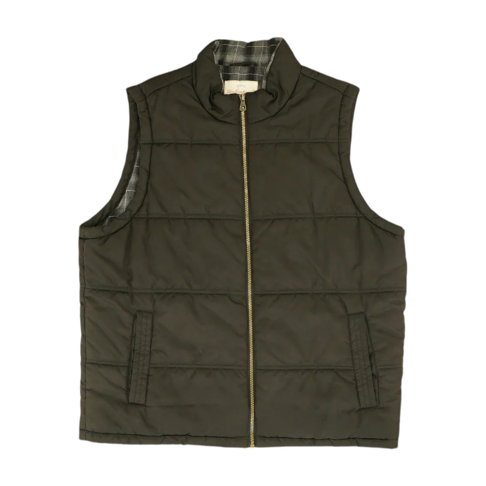 Black Solid Vest