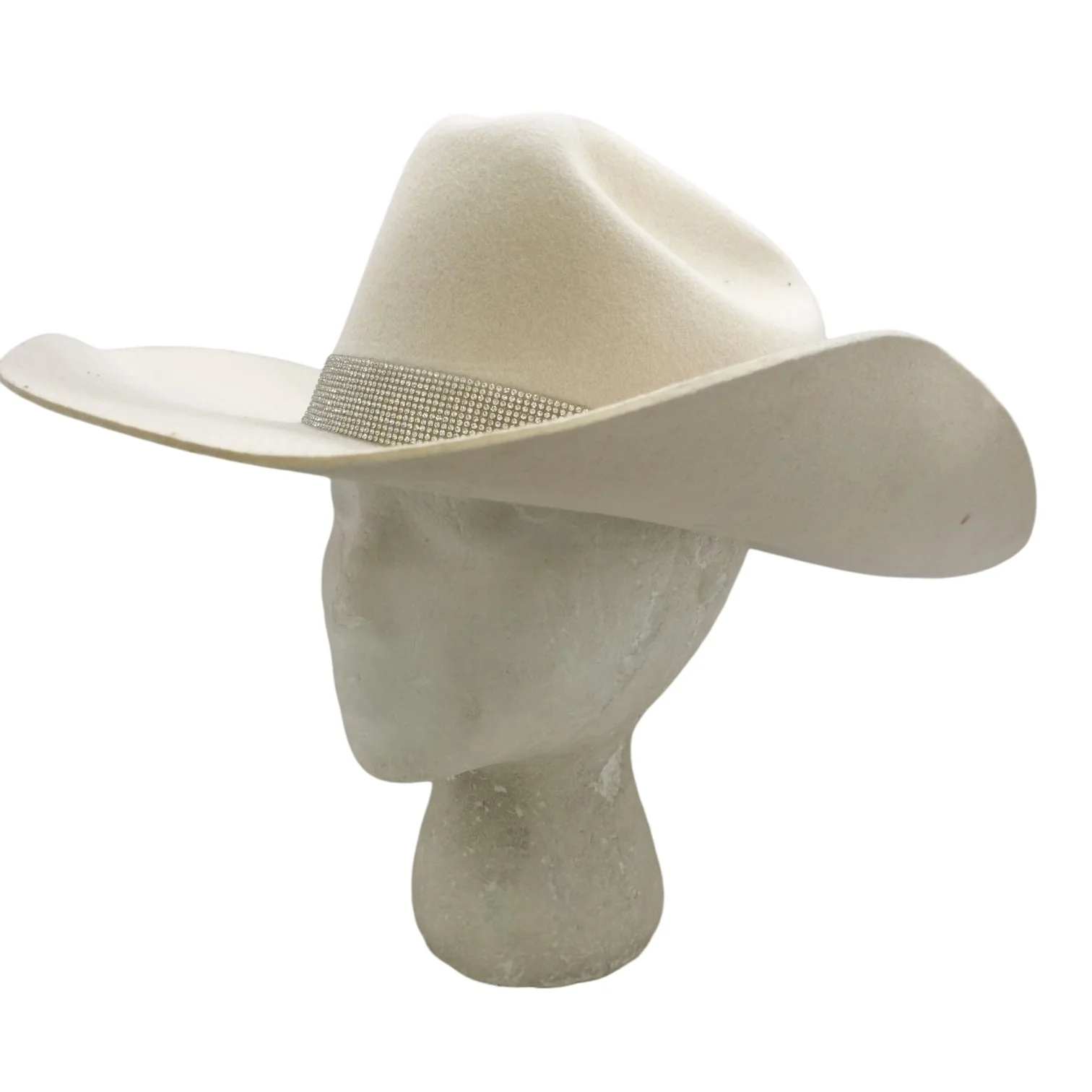 Beige Western Hat