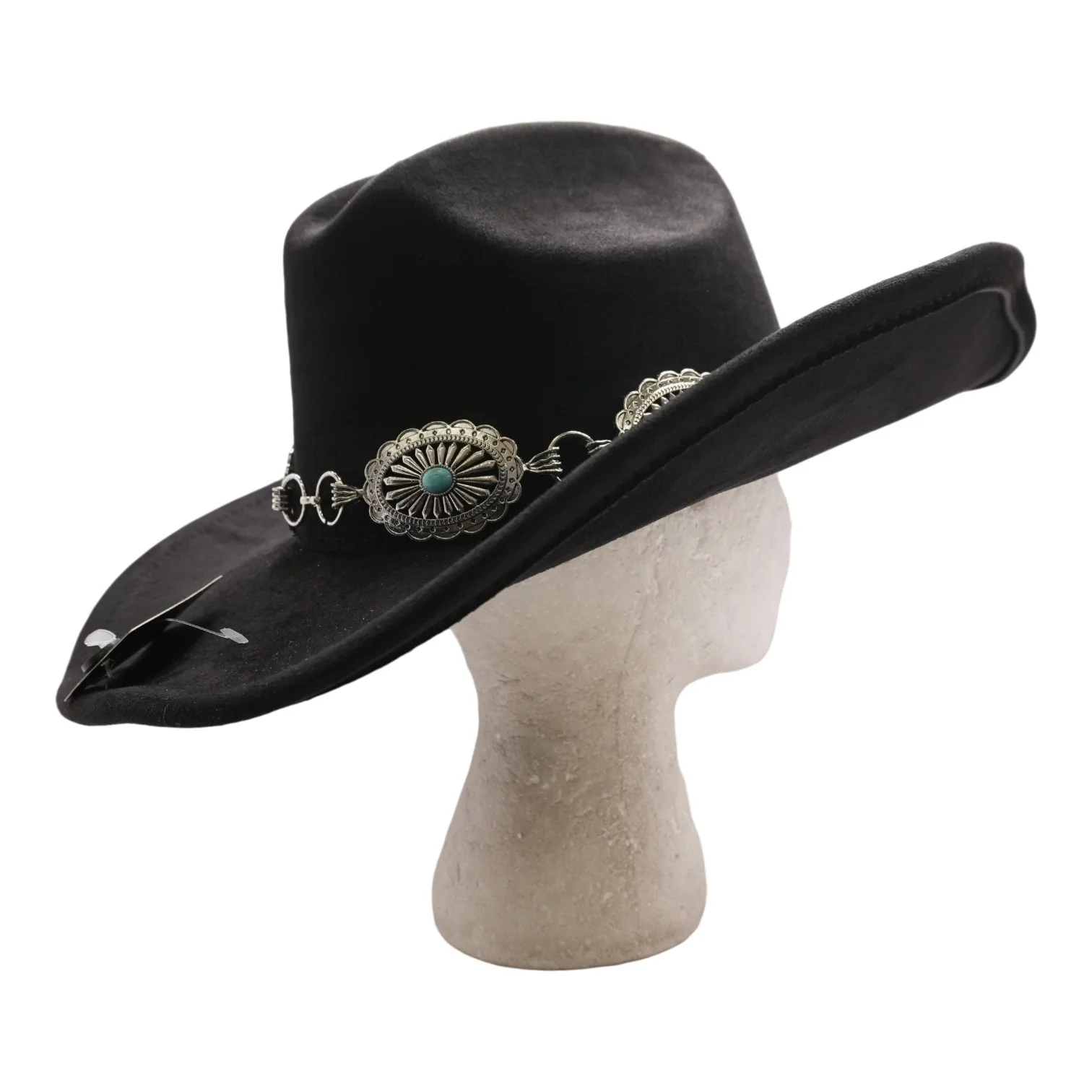 Black Western Hat - Image 2