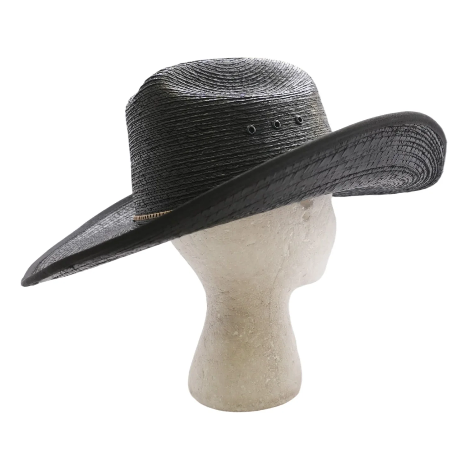 Black Western Hat - Image 2