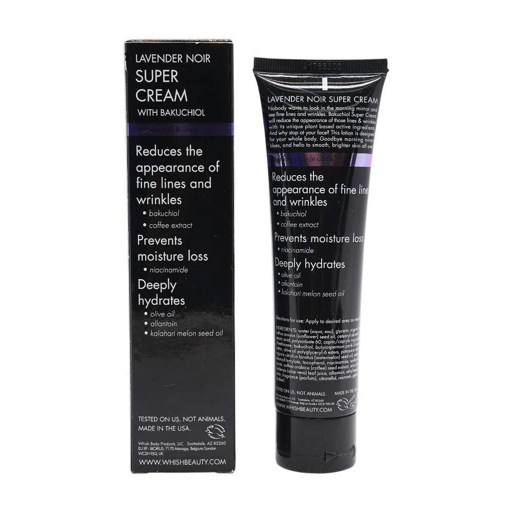 Lavender Noir Super Cream with Bakuchiol - Image 2