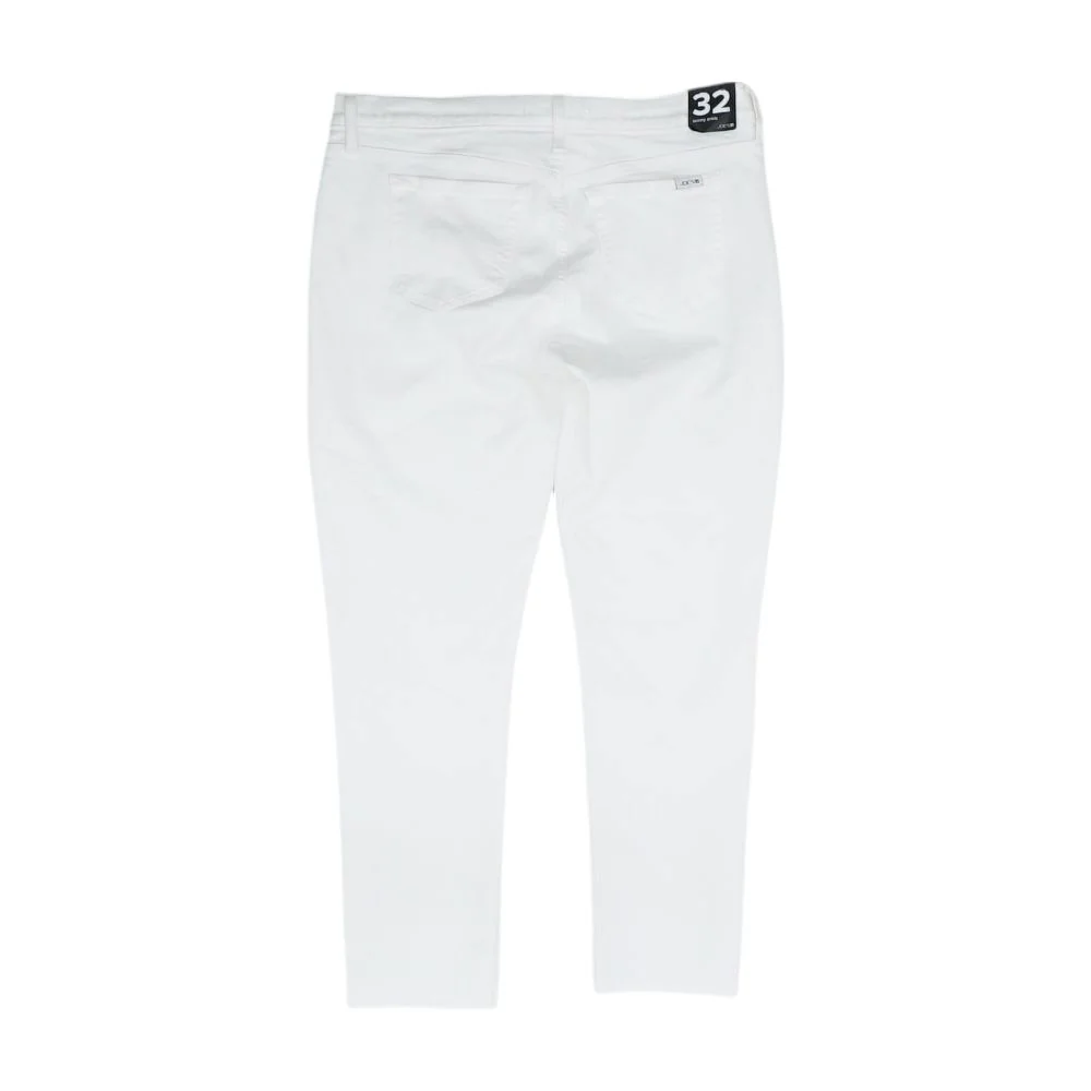 White Ankle Skinny Leg Jeans - Image 2