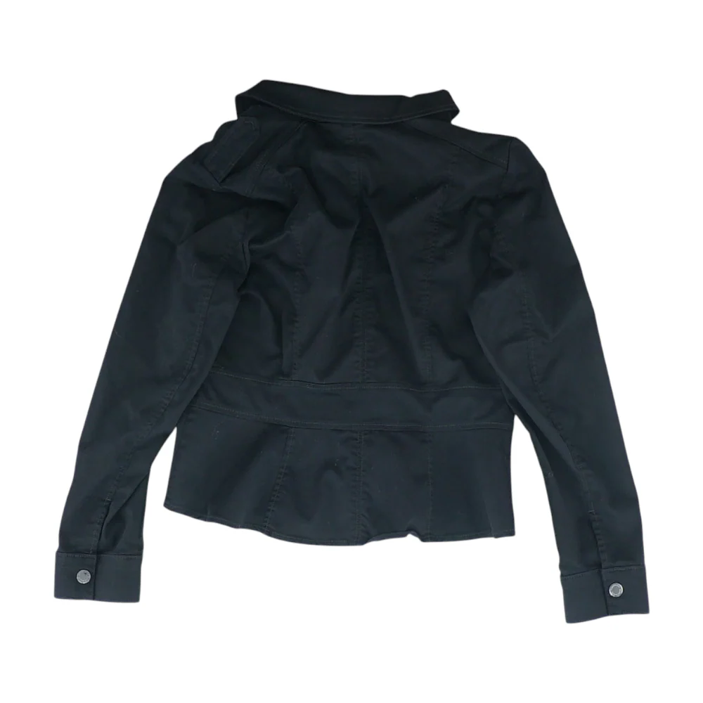 Black Solid Jacket - Image 2