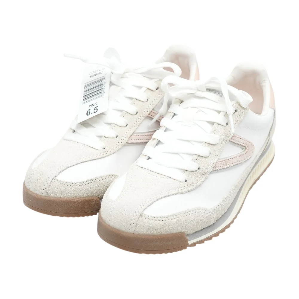 White Low Top Athletic Shoes