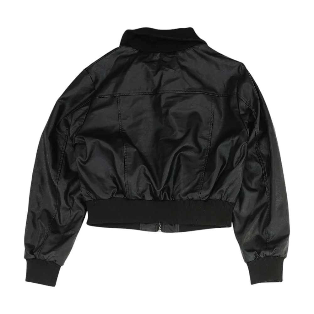 Black Solid Jacket - Image 2