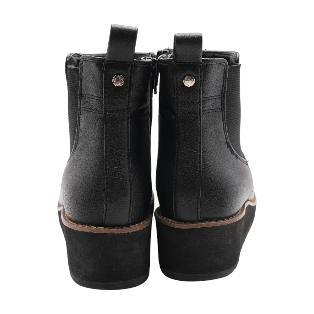 Black Winter Boots - Image 2