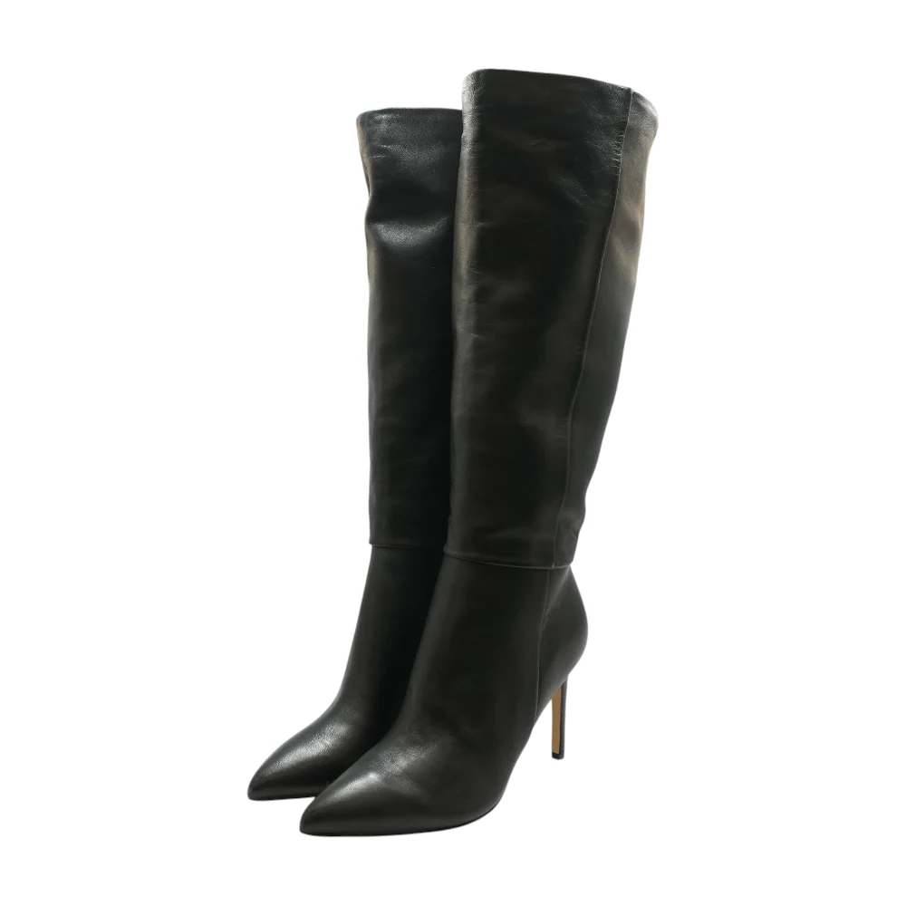 Black Knee-High Boots
