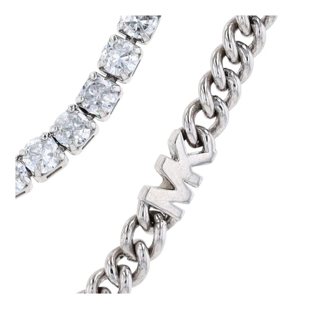 Costume Cubic Zirconia Tennis Necklace - Image 3