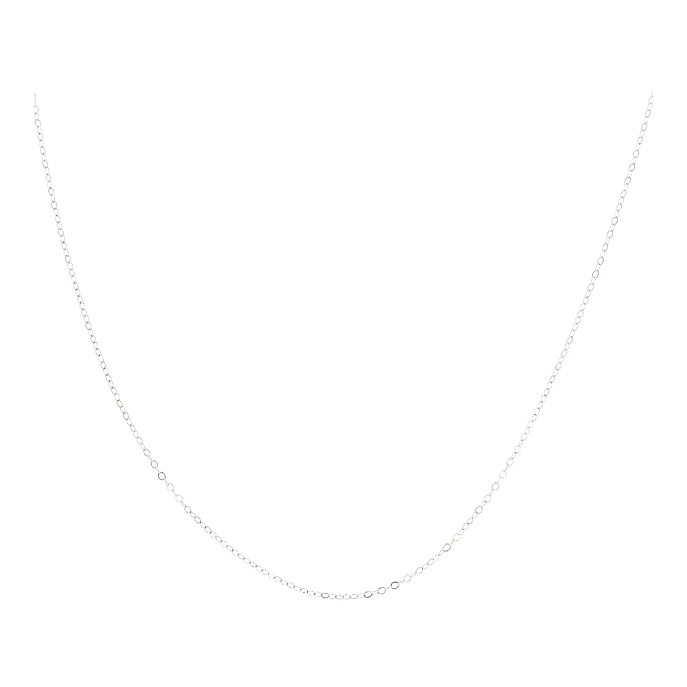 White Gold Chain Necklace
