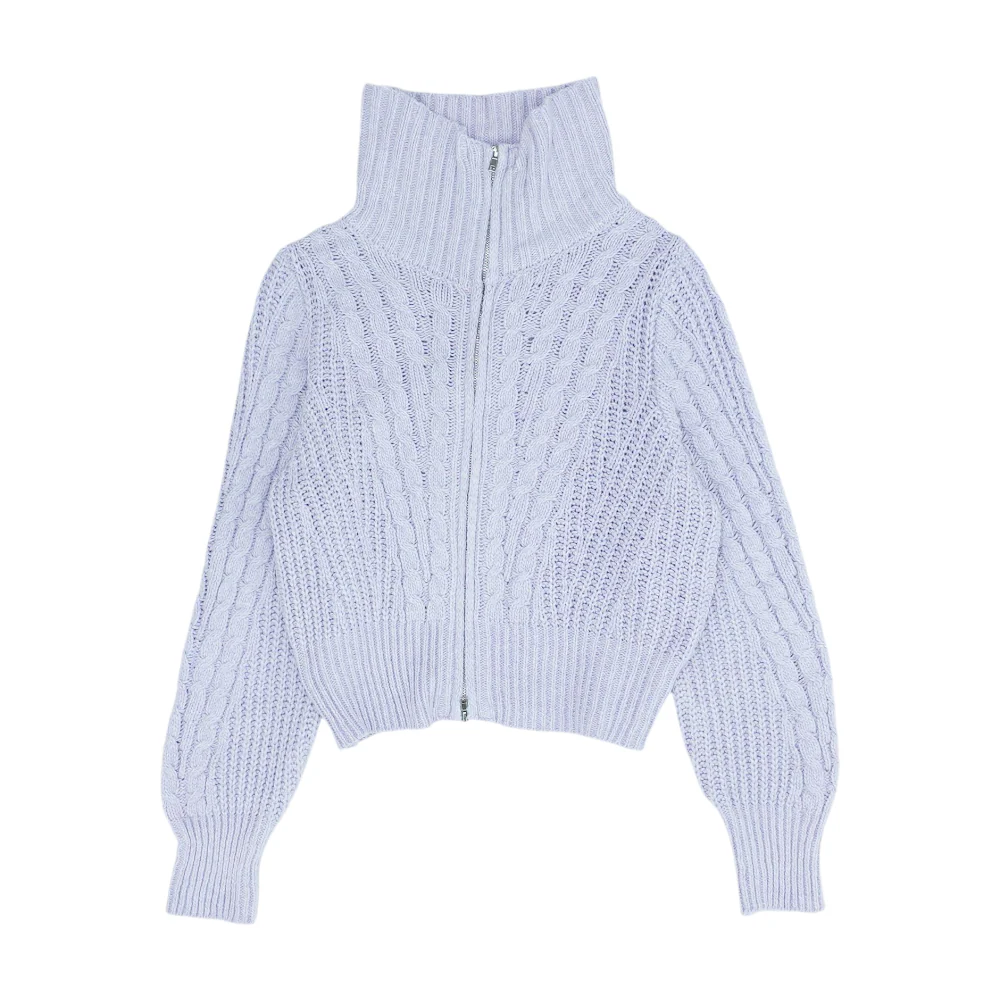 Lavender 1/4 Zip Sweater
