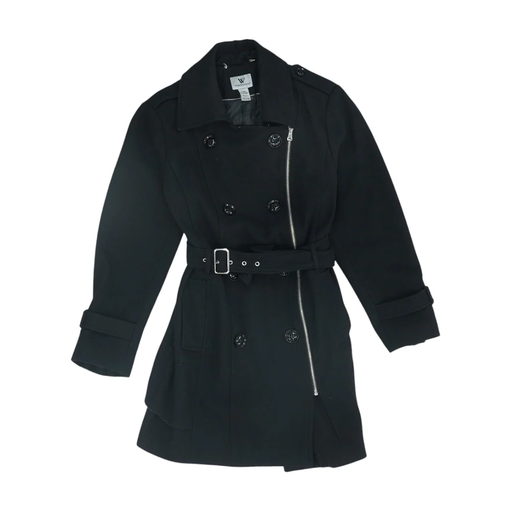 Black Solid Coat
