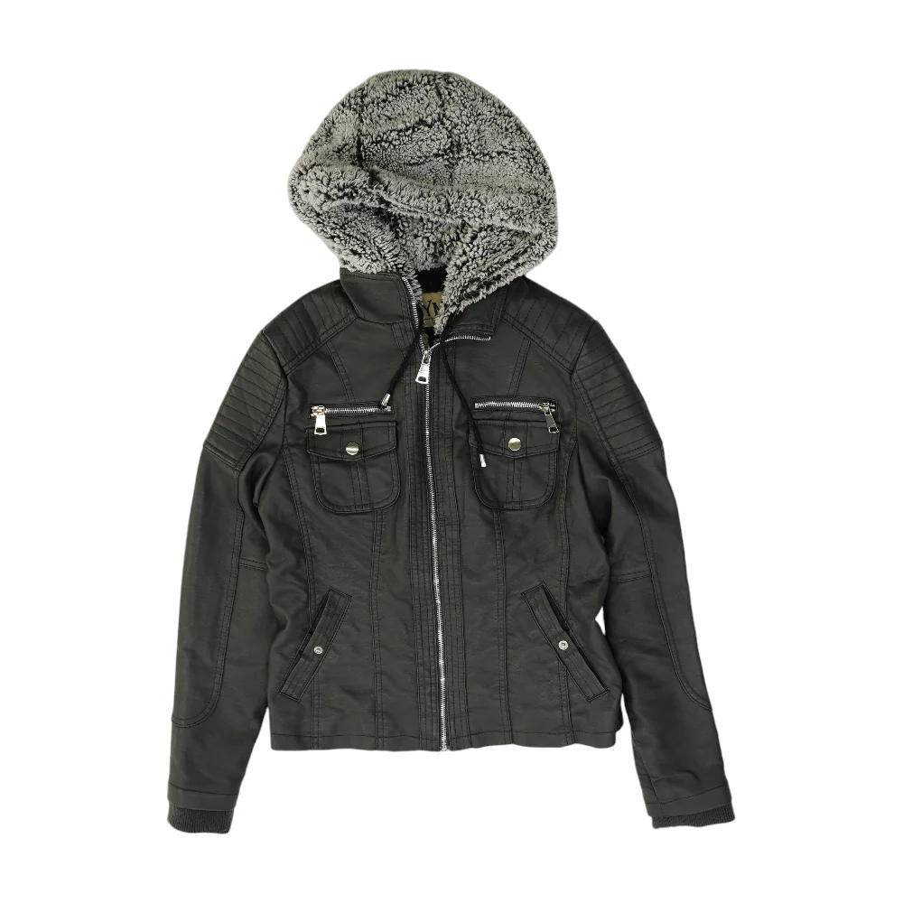 Gray Solid Jacket