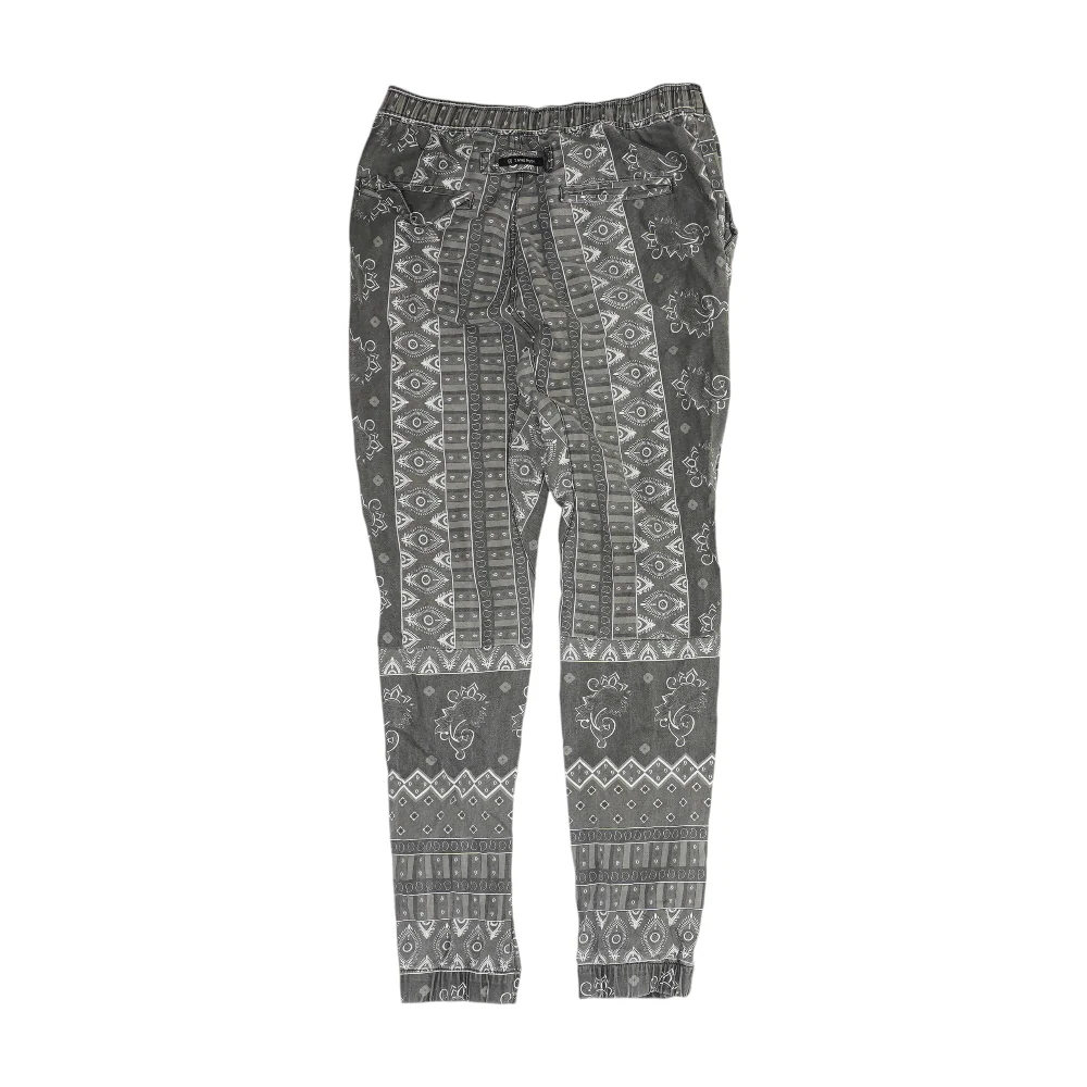Gray Paisley Regular Pants - Image 2