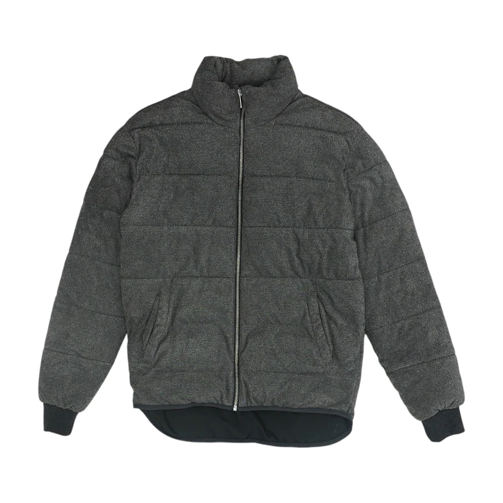 Gray Solid Jacket