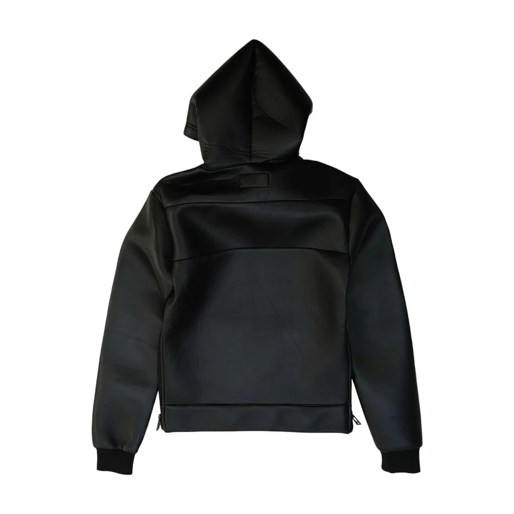 Black Solid Jacket - Image 2