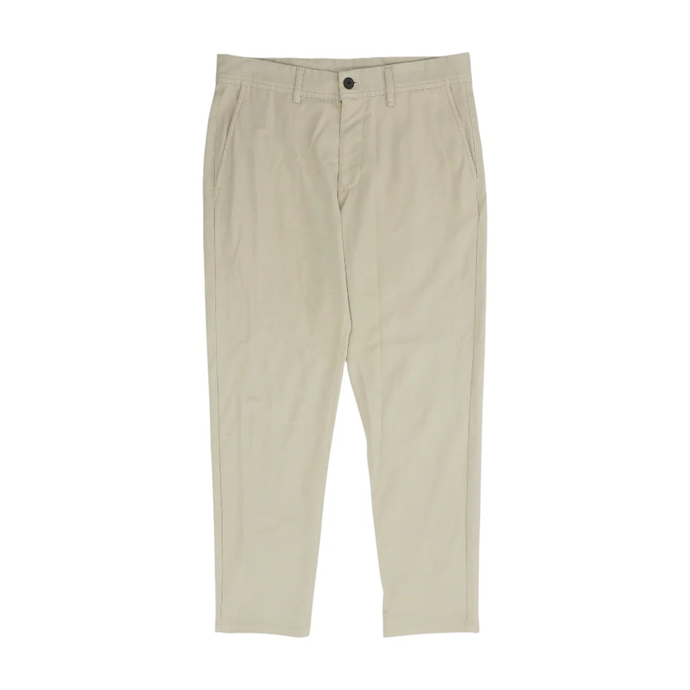 Beige Regular Pants