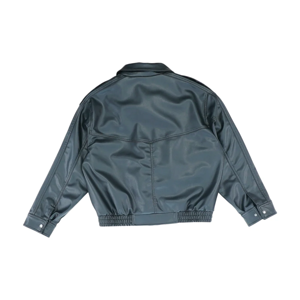 Black Solid Jacket - Image 2