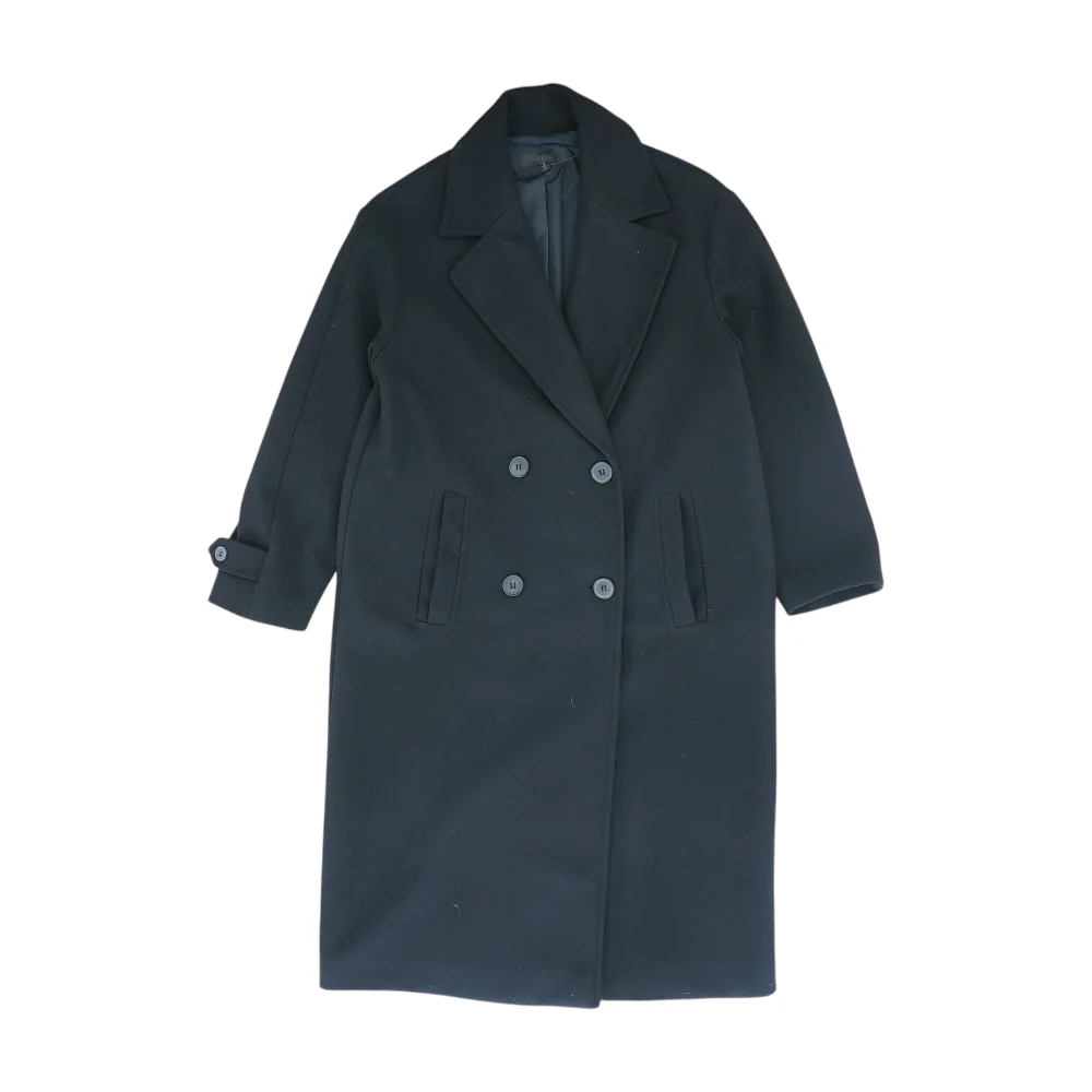 Black Solid Coat
