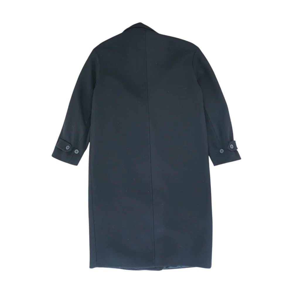 Black Solid Coat - Image 2