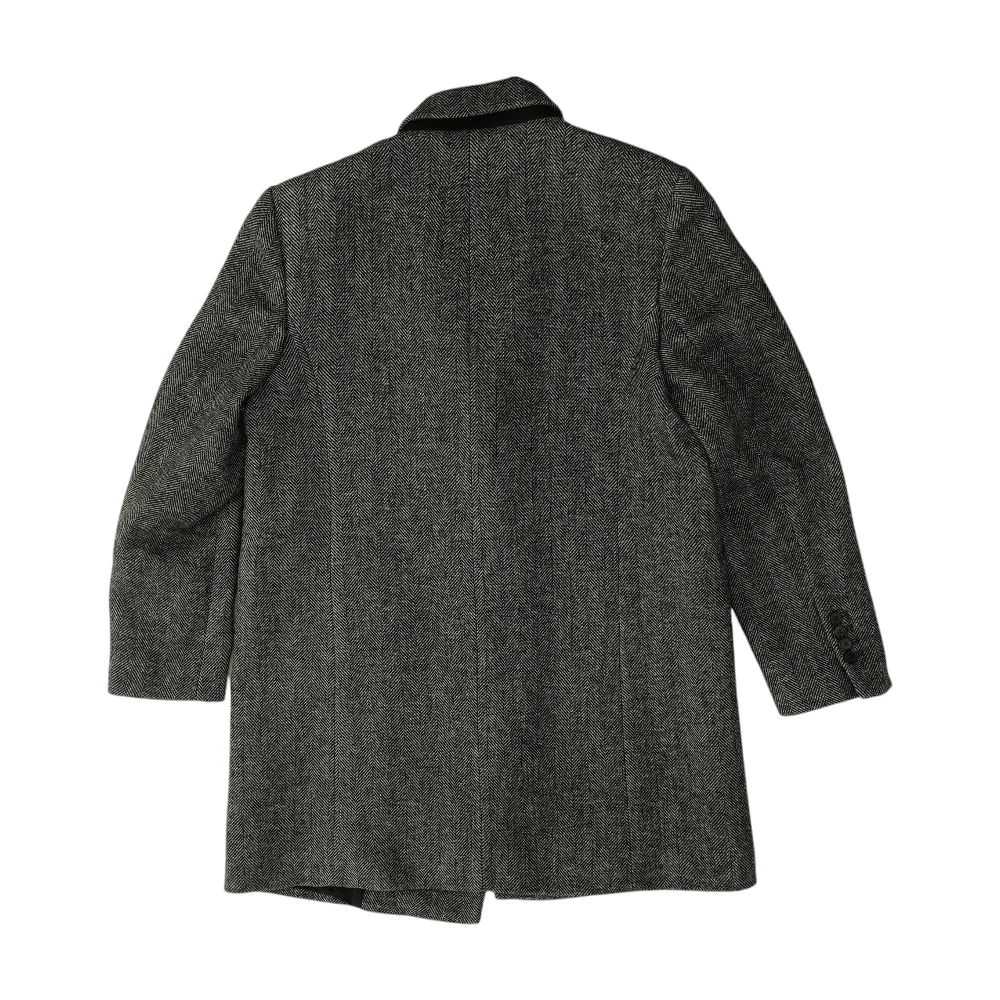 Black Chevron Coat - Image 2