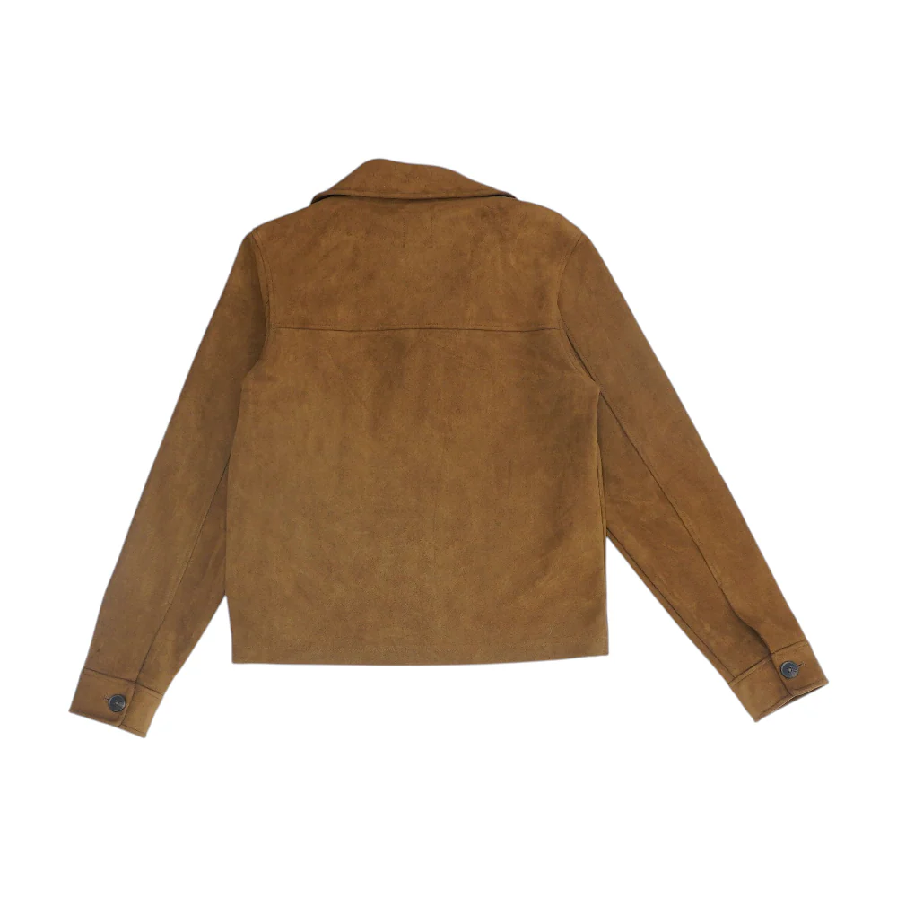 Brown Solid Jacket - Image 2