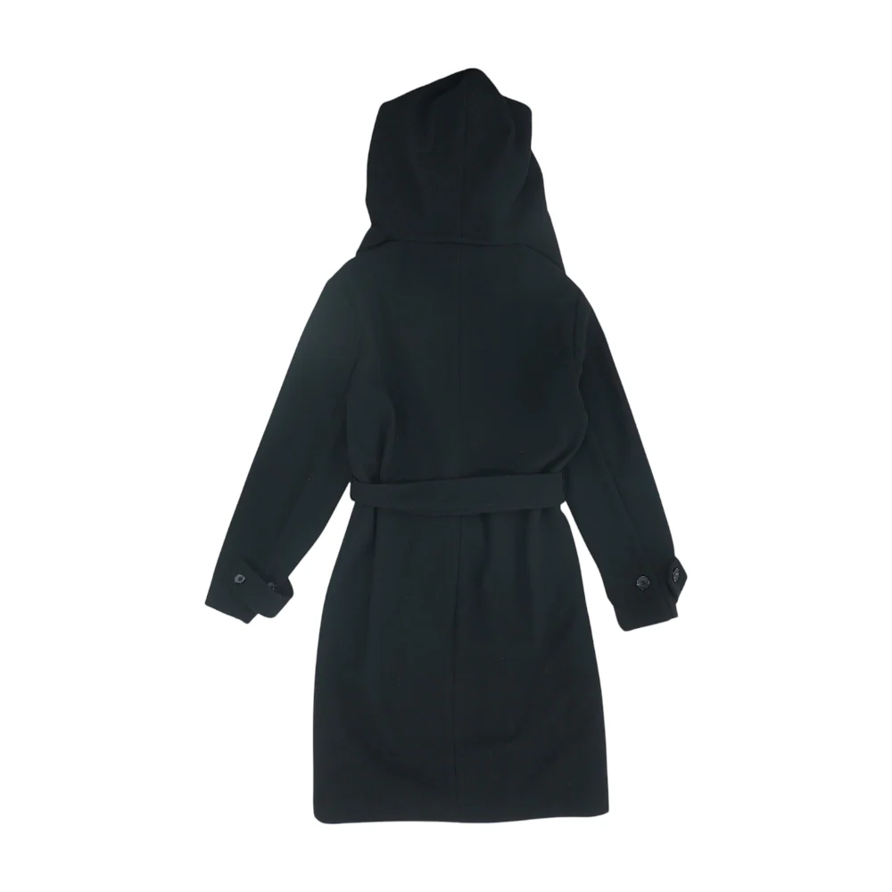 Black Solid Coat - Image 2