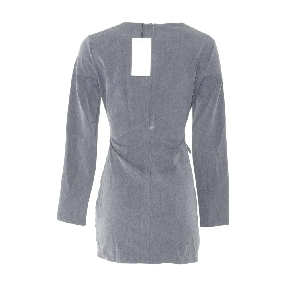 Gray Mini Dress - Image 2